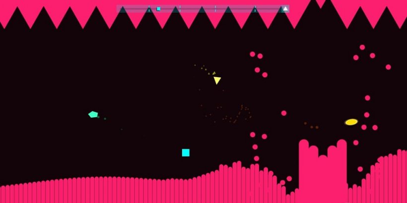 Huru-hara Co-op Bullet Hell 'Just Shapes & Beats' Mendarat pada iOS