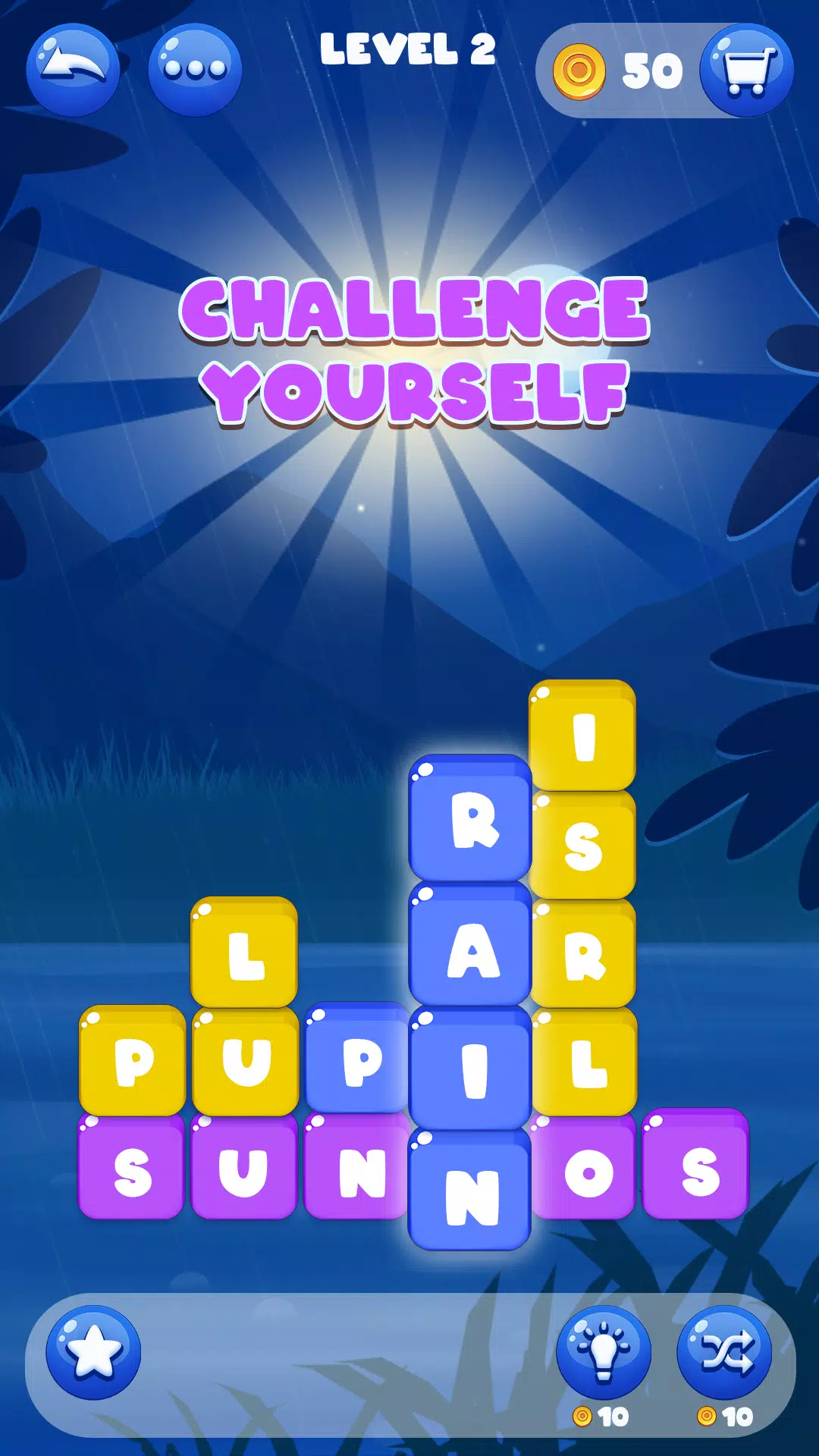 ภาพหน้าจอ Word Pick: Word Spelling Games 2