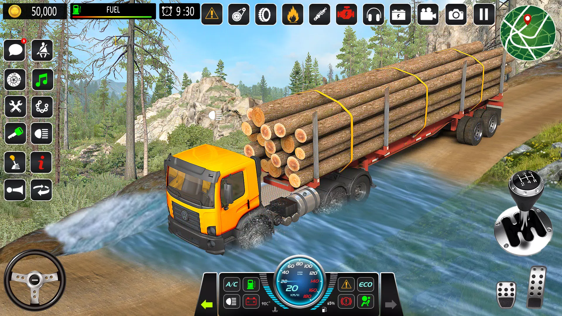 Mountain Truck Driving Games экрана 2