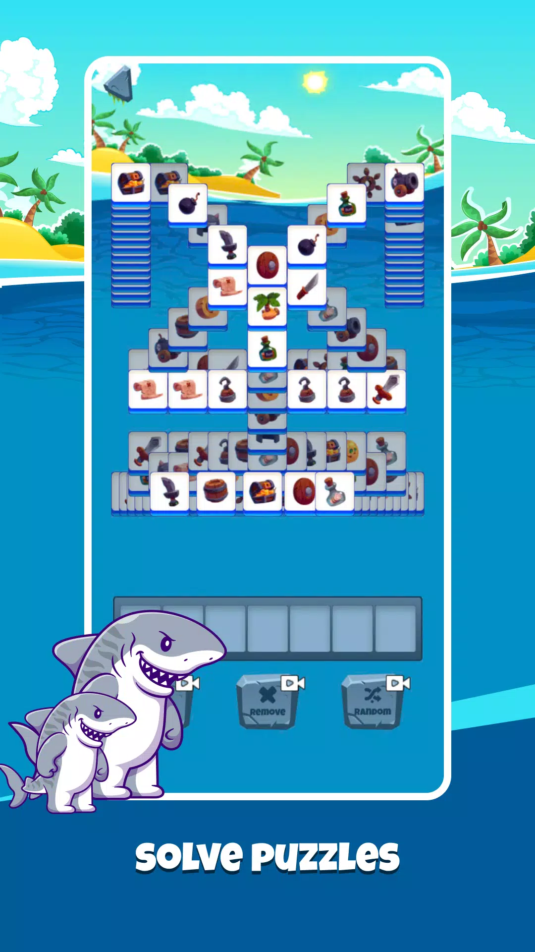 Shark Attack:Match Puzzle Game应用截图第1张