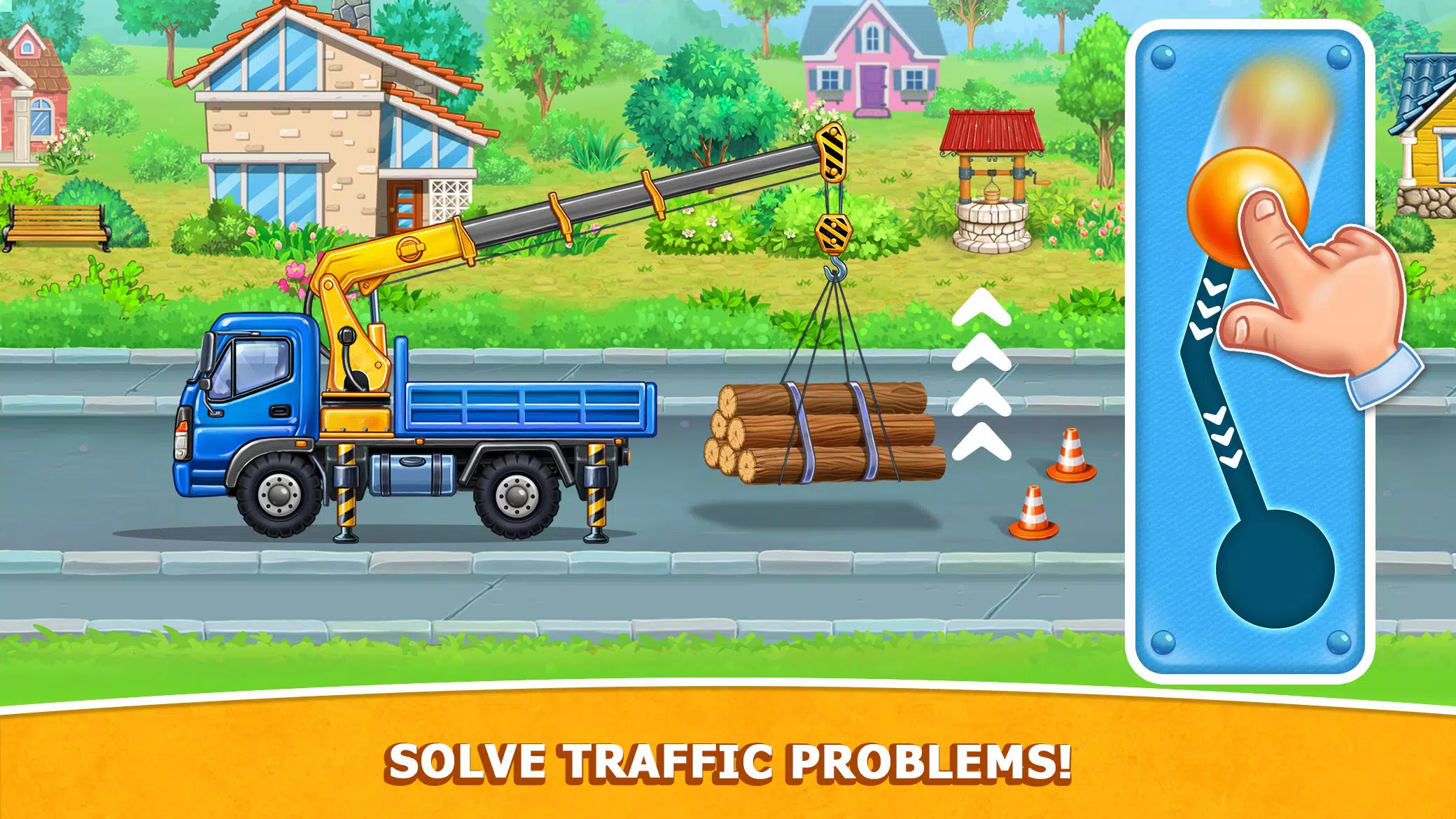 Kids Truck: City Builder Games Schermafbeelding 1