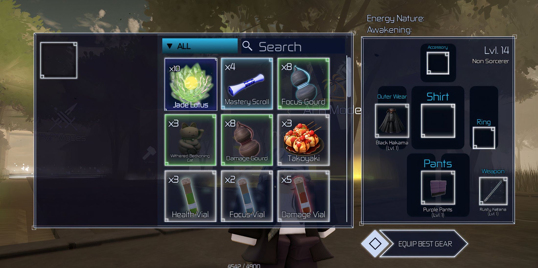 Inventory Screenshot