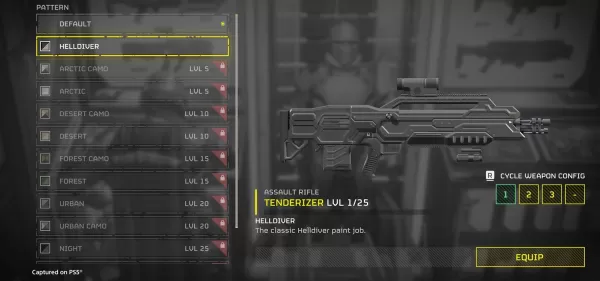 Helldivers 2 ယခုယခုအခါလက်နက်စိတ်ကြိုက်ပြုပြင်ခြင်းနှင့်တိုးတက်မှုရှိသည်။ Image credit: Sony Interactive Entole ။