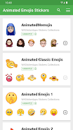 Animated Emojis WAStickerApps экрана 0