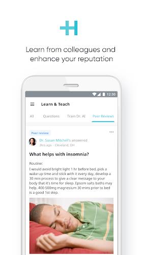 ภาพหน้าจอ HealthTap for Doctors 0