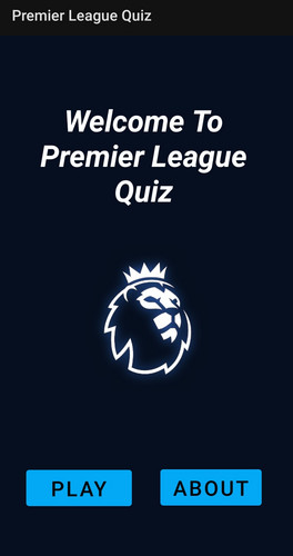 Premier League Quiz captura de pantalla 0