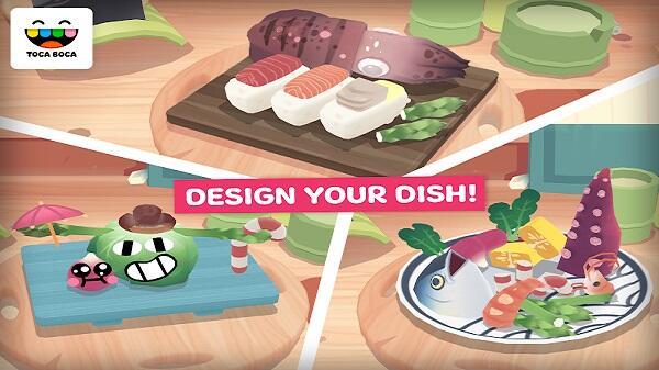 Screenshot Toca Kitchen Sushi 3