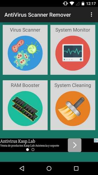 AntiVirus Scanner Remover Captura de pantalla 3