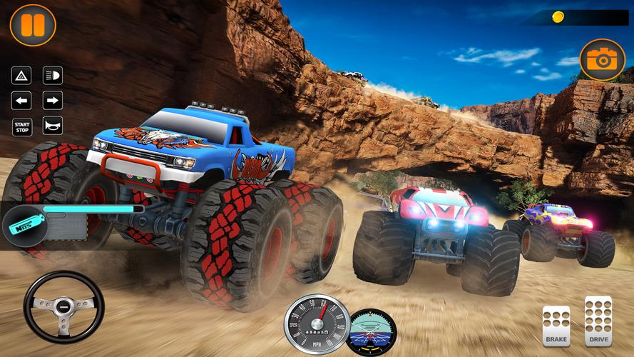 Monster Truck Off Road Racing ảnh chụp màn hình 3