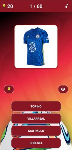 Guess the Soccer Logo Quiz屏幕截圖1