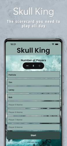 Skull King Scorekeeper屏幕截圖0