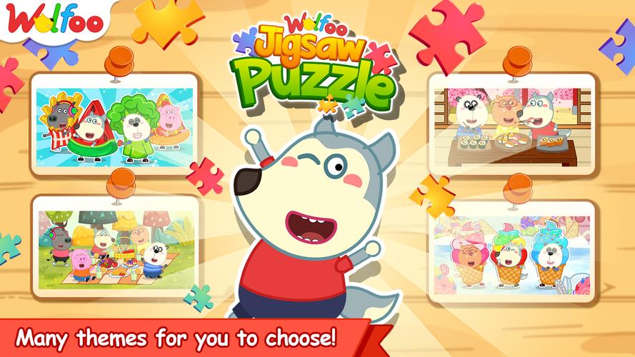 ภาพหน้าจอ Wolfoo Jigsaw Puzzle 0