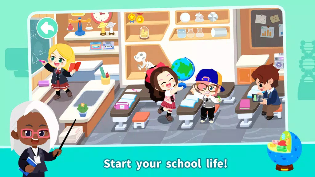 ภาพหน้าจอ Little Panda’s Game: My World 2