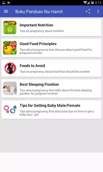 Pregnancy Guide Screenshot 2