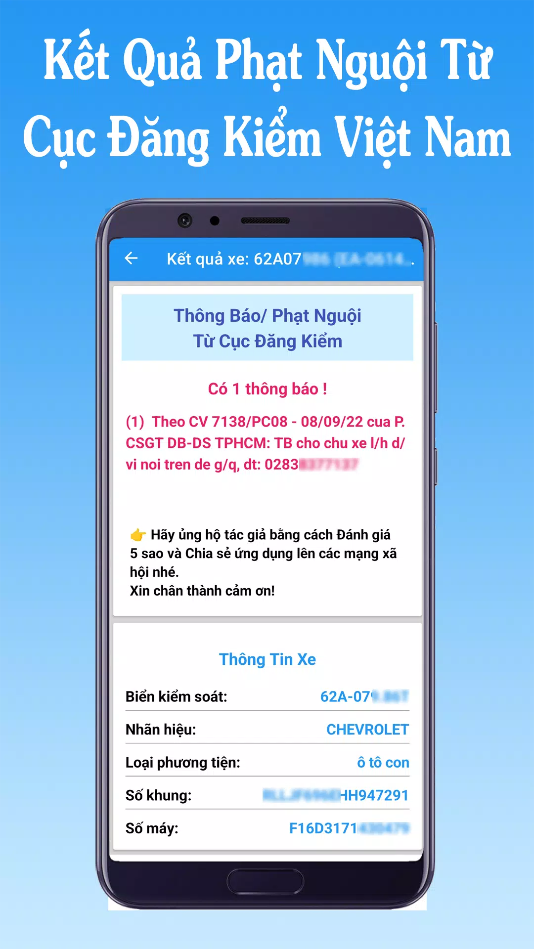 iNguoi - Tra Cứu Phạt Nguội captura de pantalla 3