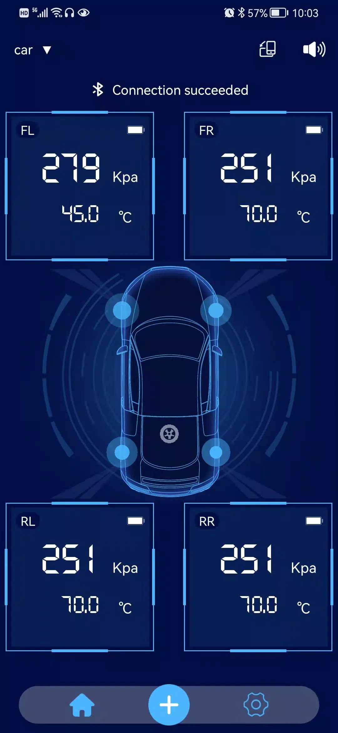 BL8 TPMS capture d’écran 2