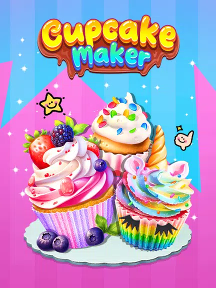 Cupcake Maker: Unicorn Cupcake 스크린샷 0