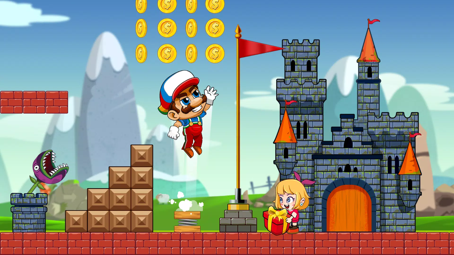 Super Bean Bros: Running Gamesスクリーンショット2