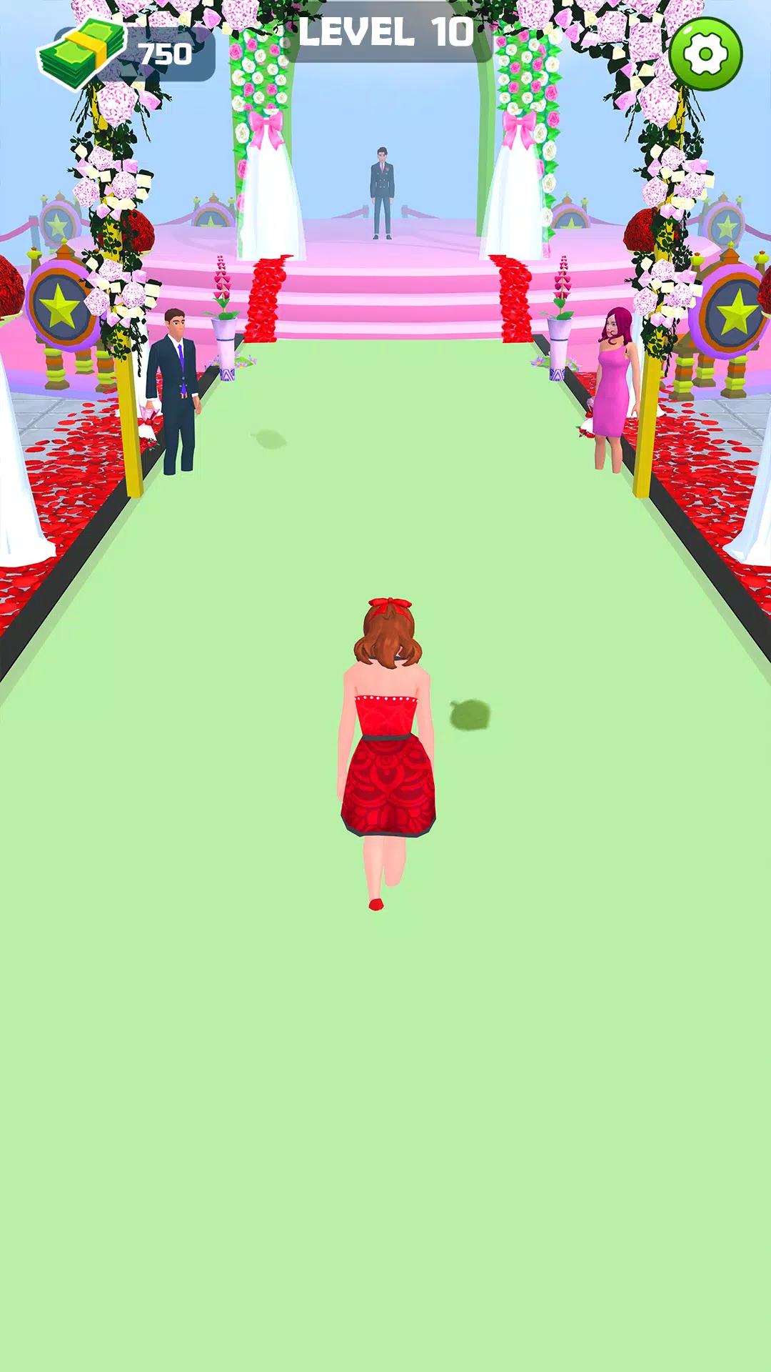 Build a Fashion Queen Run Game Скриншот 1