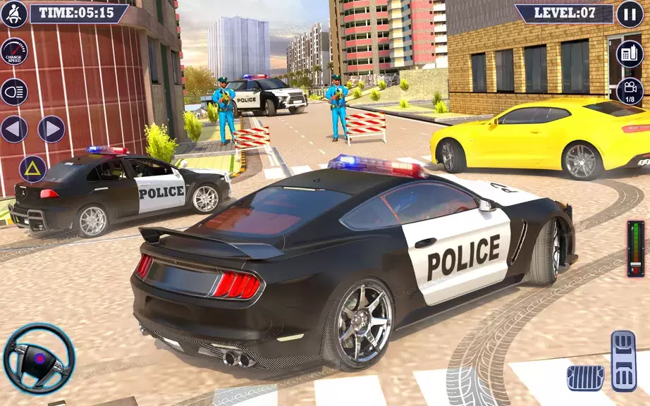 Police Car Driving Games 3D ဖန်သားပြင်ဓာတ်ပုံ 3