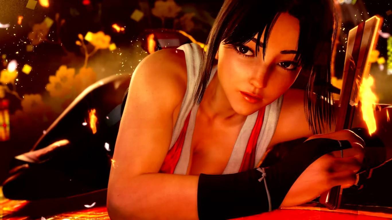 Mai Shiranui သည်လမ်းတိုက်လေယာဉ် 6 ရှိလက်စွပ်ကိုအပူပေးသည်