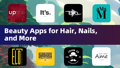 Beauty Apps for Hair, Nails, and More