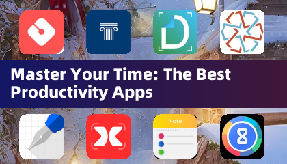 আপনার সময় মাস্টার: সেরা উত্পাদনশীলতা অ্যাপ্লিকেশন