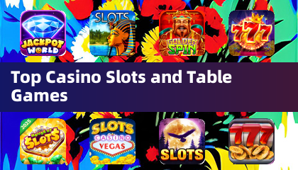 Top casino slots en tafelspellen