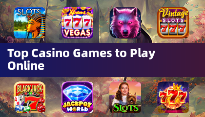 Çevrimiçi oynamak için en iyi casino oyunları