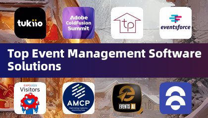 Solutions de logiciels de gestion des événements