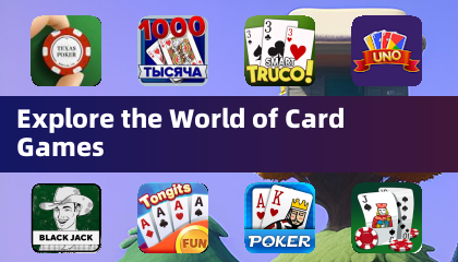 Esplora il mondo dei giochi di carte
