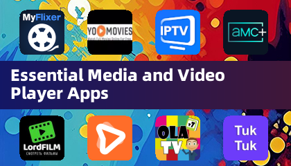 Applications essentielles de lecteur multimédia et vidéo