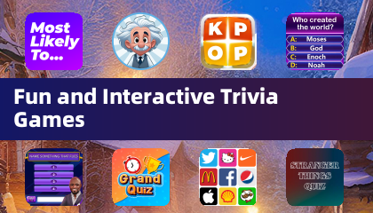 Jogos de Trivia Divertidos e Interativos