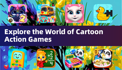 Explorez le Monde des Jeux d'Action Cartoon