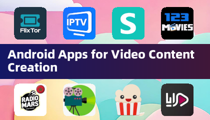 Android-Apps für die Videocontent-Erstellung