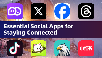 Wichtige Social Apps, um in Verbindung zu bleiben