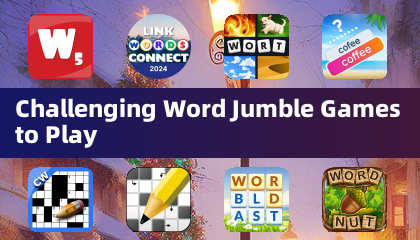 Herausfordernde Wort-Wirrwarr-Spiele zum Spielen