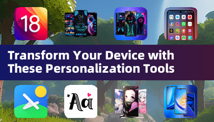 이러한 개인화 도구로 기기를 변모시키세요