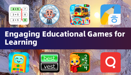 Engaging Educational Games for Learning