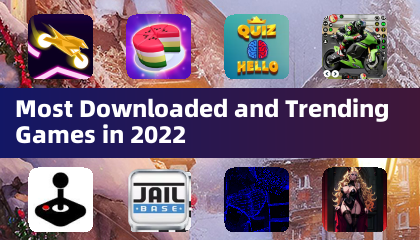 2022년 가장 많이 다운로드되고 인기 있는 게임