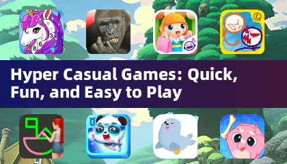 Hyper-Casual-Spiele: Schnell, unterhaltsam und einfach zu spielen
