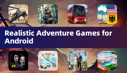 Android向けリアルなアドベンチャーゲーム