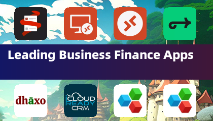 Führende Geschäftsfinanzierungs-Apps
