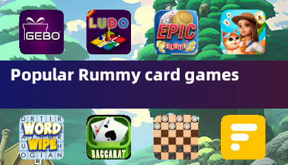 Jogos de cartas Rummy populares