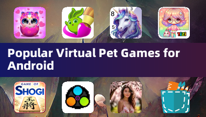 Juegos populares de mascotas virtuales para Android