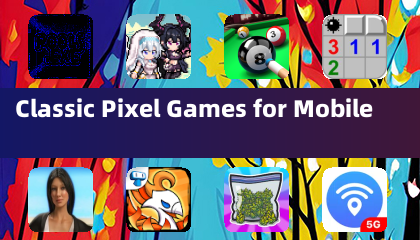 모바일용 클래식 픽셀 게임
