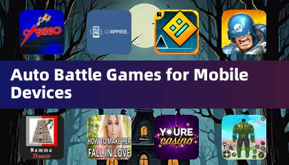 Jeux d'auto-bataille pour appareils mobiles