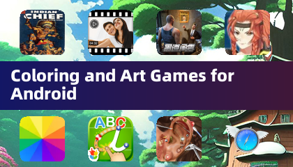 Android用のカラーリングゲームとアートゲーム