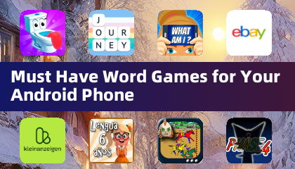 Обязательные словесные игры для вашего телефона на Android