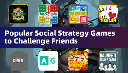Popular Social Strategy Games to Challenge Friends